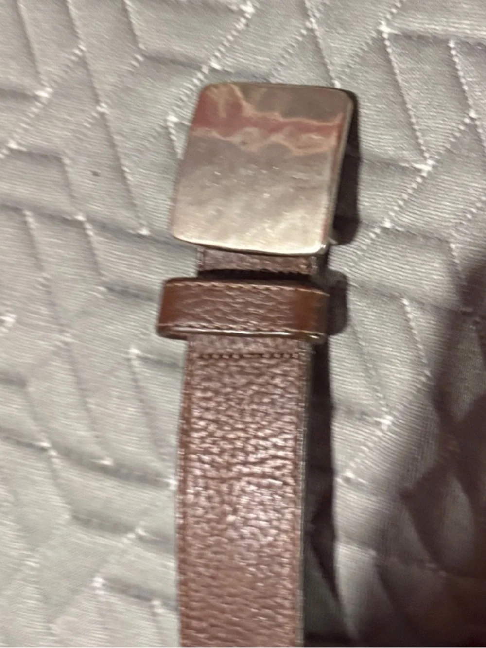 4 Men's Leather Belt - Brown and Black Styles one is reversible, black and brown